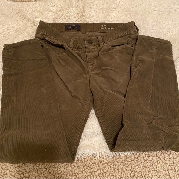 J Crew Corduroy Toothpick Pants - Picture 3 of 3